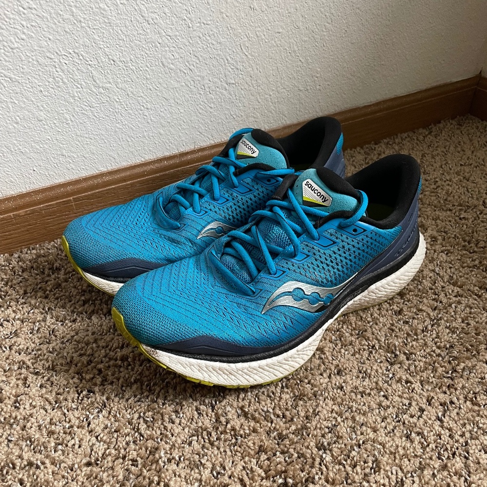 Saucony Triumph 18 Cobalt Blue Men's Size 9.5